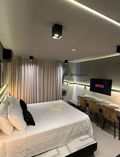 4Min Da Praia - Flat Com 3 Camas - 4 Pessoas